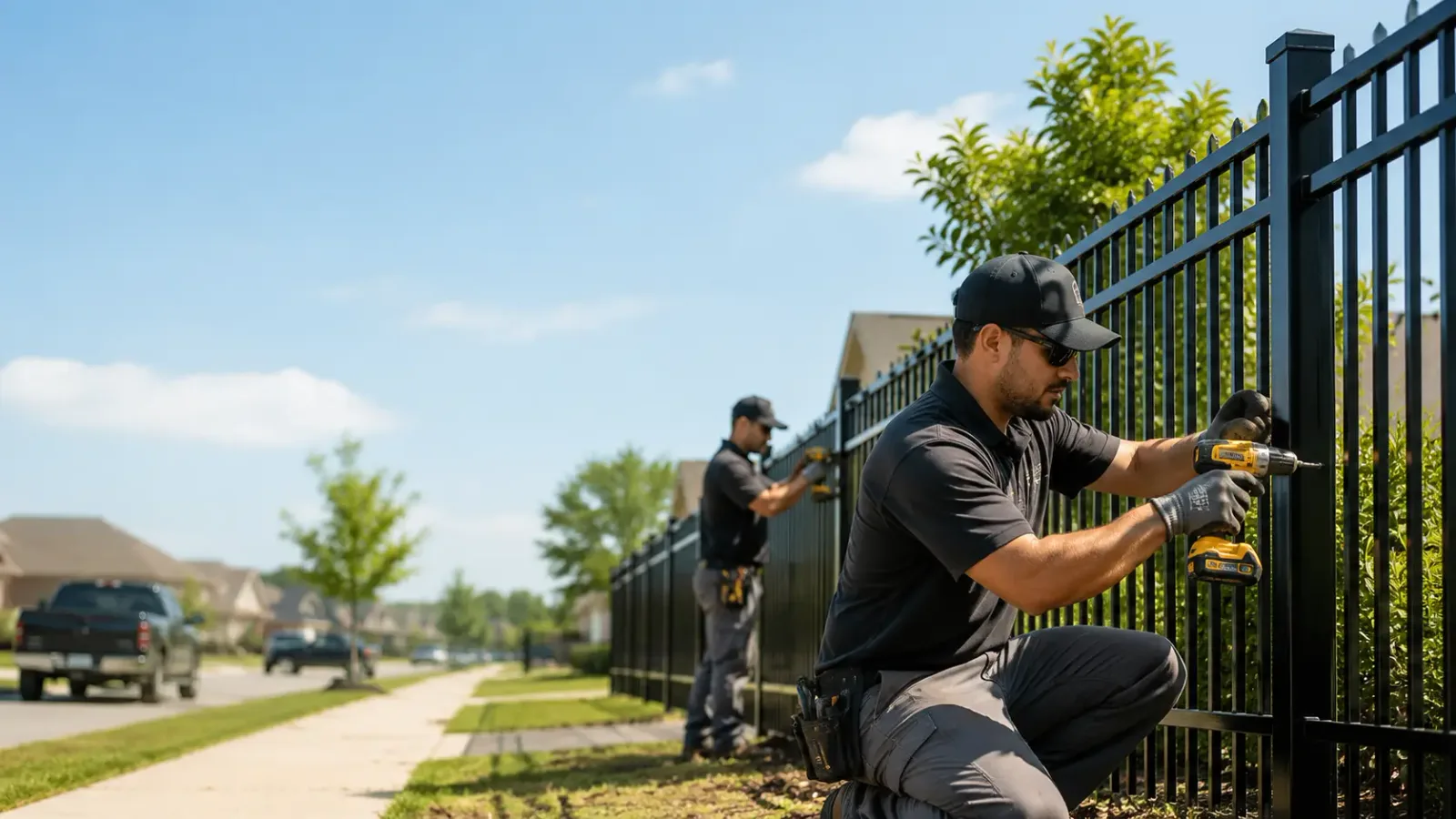 Metal Fence Installation in Catlett, VA